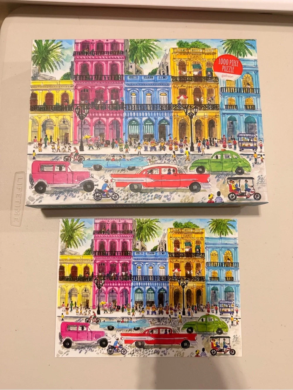 Galison 1,000 piece puzzle Cuba